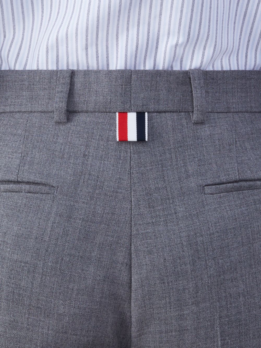 Thom Browne Fresco Low Rise Cigarette Women Pants Grey | ZYV99P88168