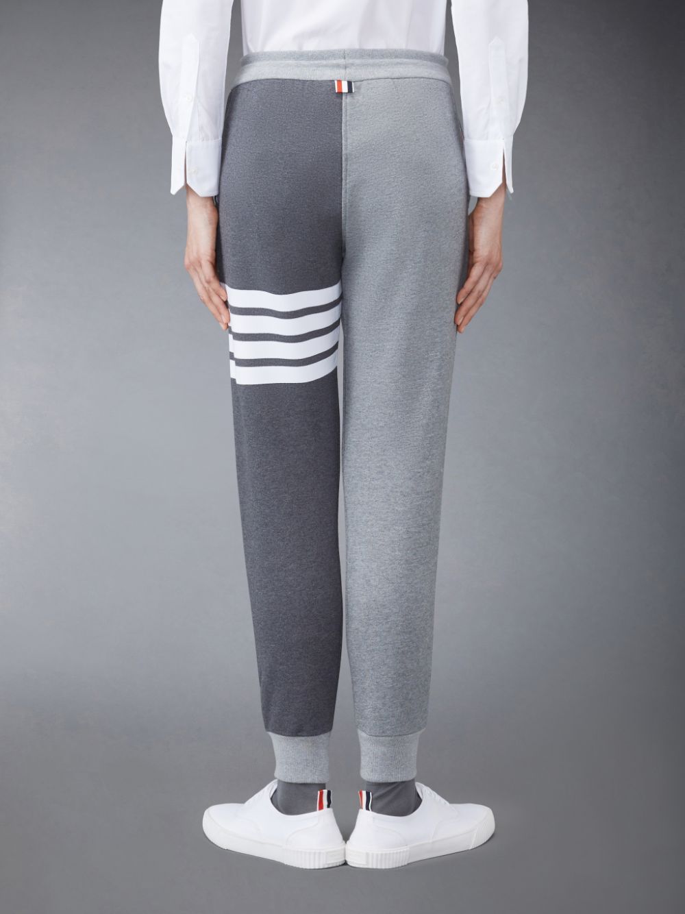 Thom Browne Funmix Loopback 4-Bar Women Sweatpants Grey | ZCG67Q94397