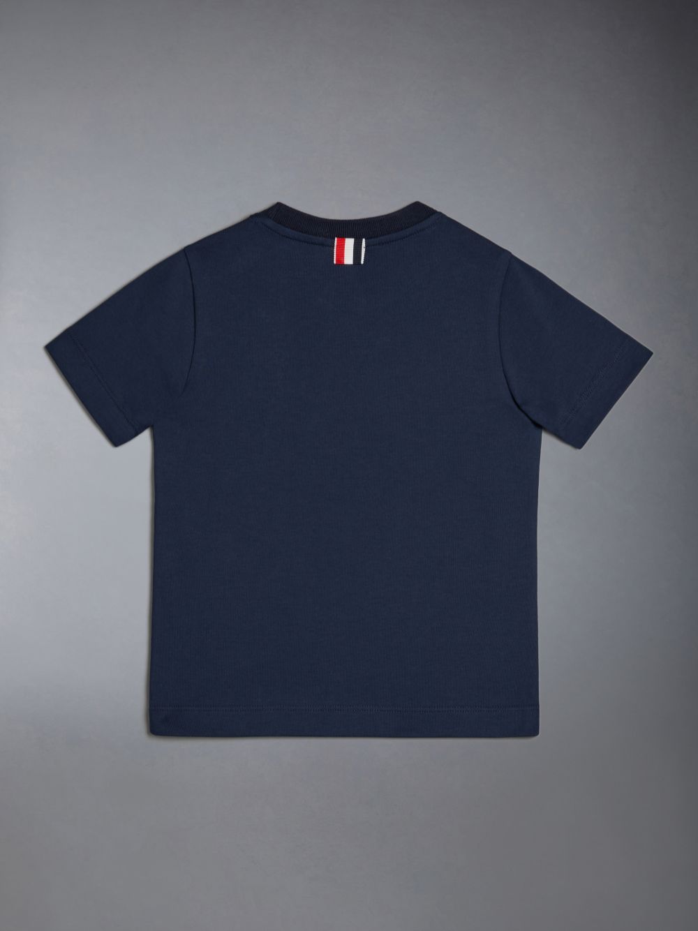 Thom Browne JERSEY STRIPED Girls's T Shirts Blue | FEY69N11204