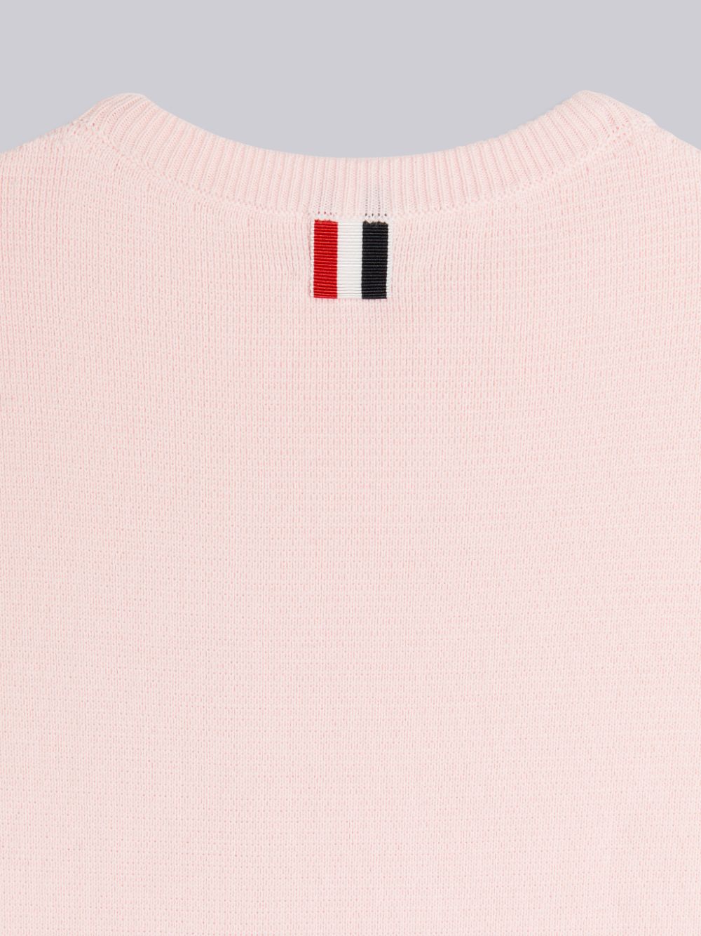 Thom Browne Light Pink Milano Stitch Cotton 4-Bar Crew Neck Boys's Pullover Pink | GWB92G44829