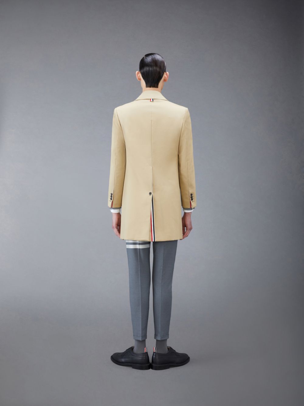 Thom Browne Mackintosh Bal Collar Men Coats Beige | BHS98L18232