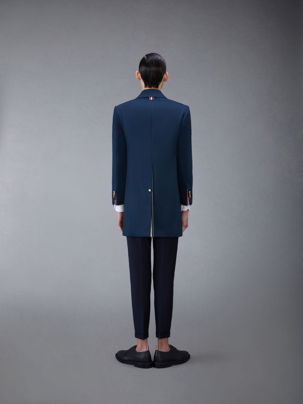 Thom Browne Mackintosh Bal Collar Men Coats Blue | VTI15B60509