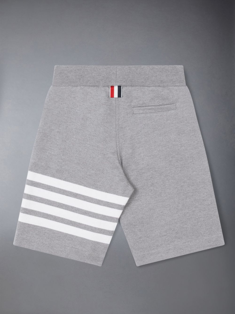 Thom Browne Medium Classic Cotton Loopback Jersey Engineered 4-Bar Sweat Girls's Shorts Grey | LKL73V30004