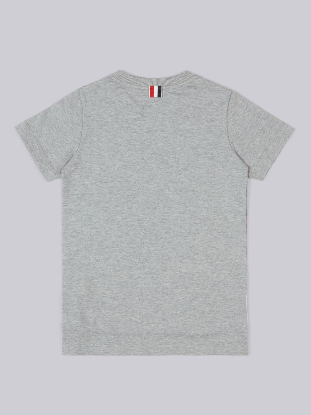 Thom Browne Medium Cotton Jersey Short Sleeve Boys's T Shirts Grey | LAQ70Q57338