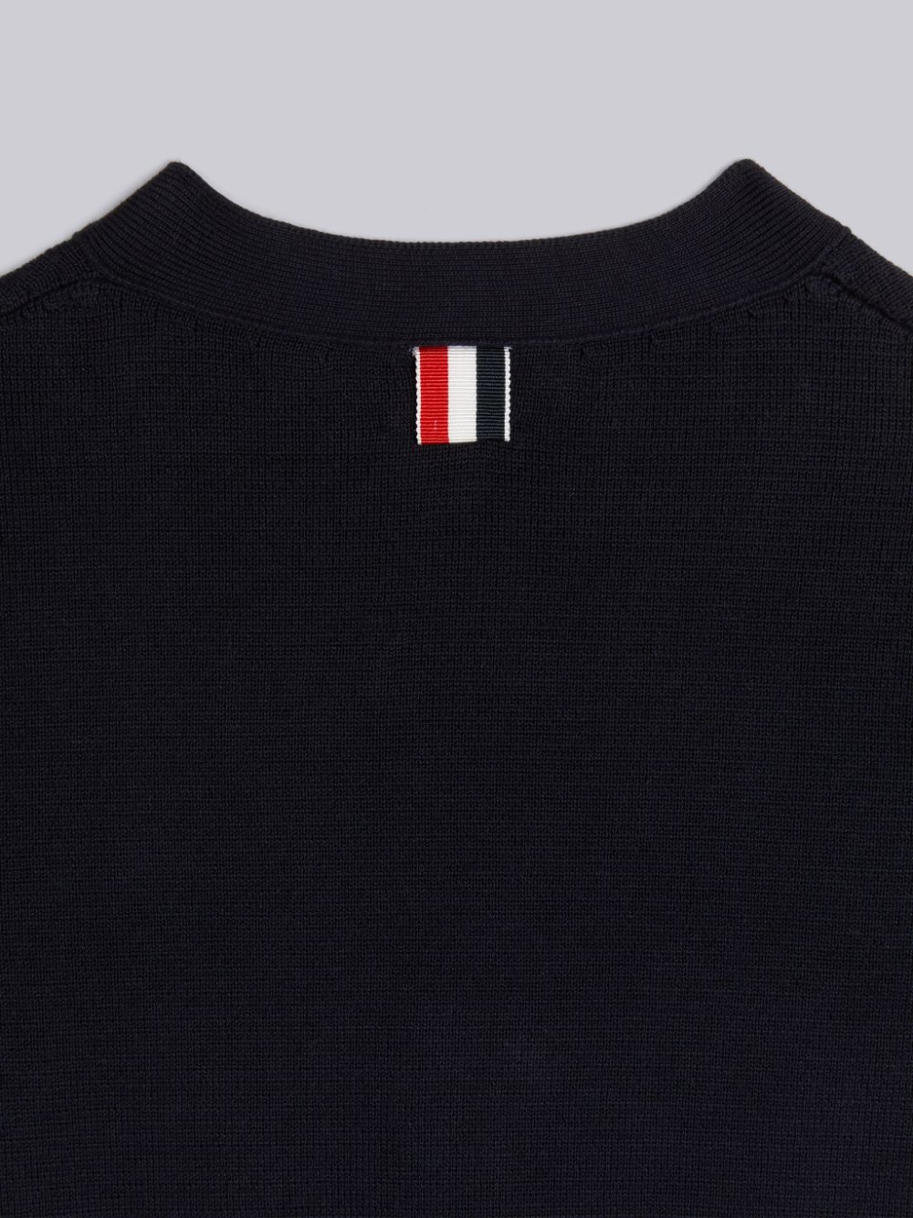 Thom Browne Milano Stitch 4-Bar V-neck Boys's Cardigan Blue | ZHF17U59961