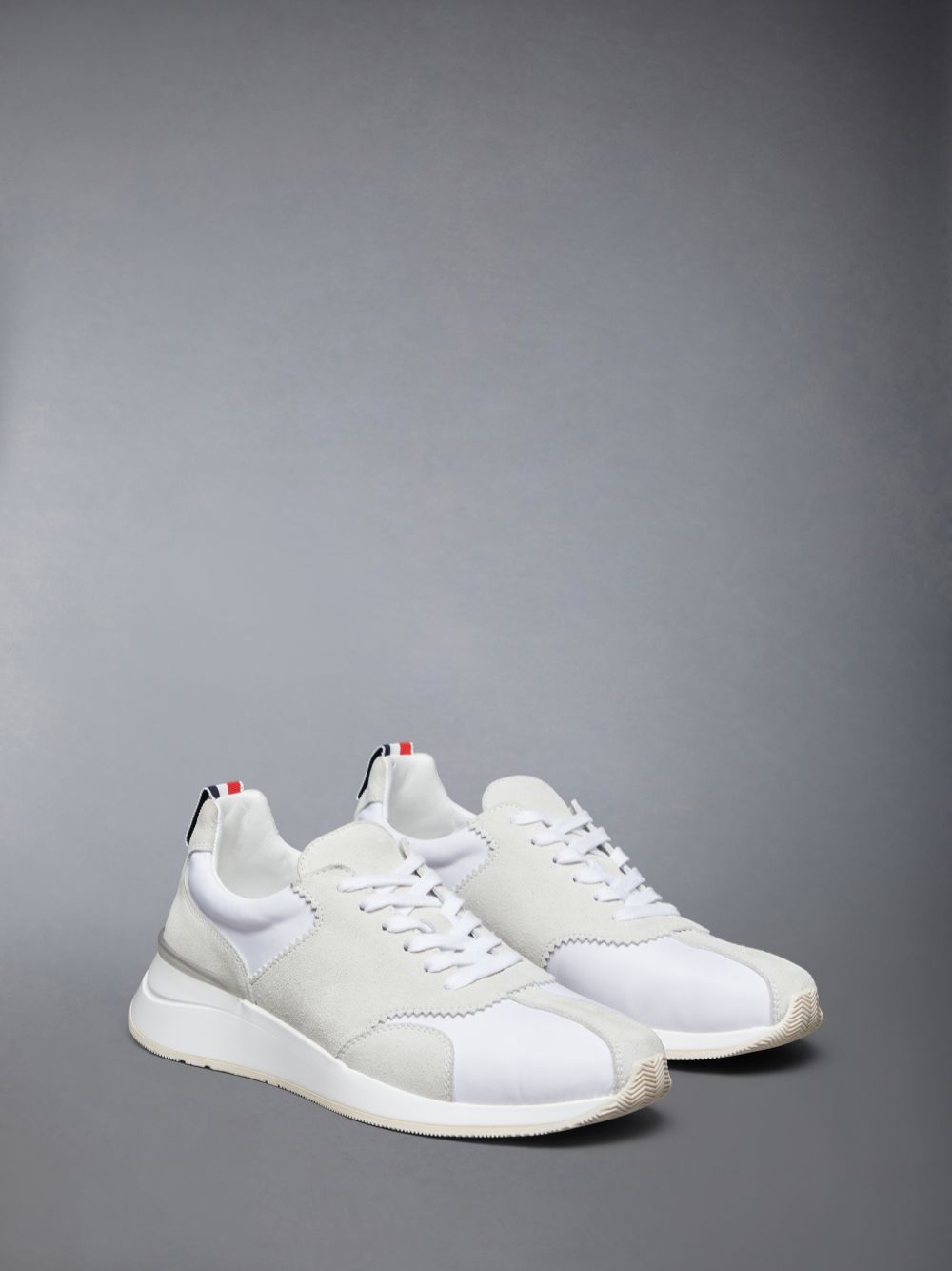 Thom Browne Nylon Sprinter Women Sneakers White | HQC66W62788