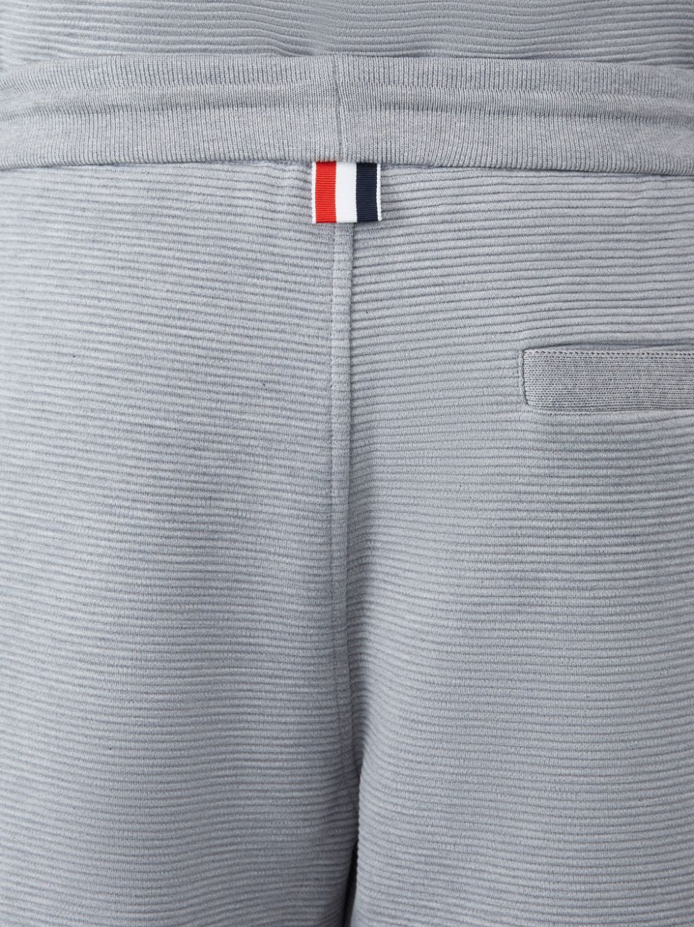 Thom Browne Ottoman 4-Bar Sweatshorts Men Sweatpants Grey | KQC28E80080