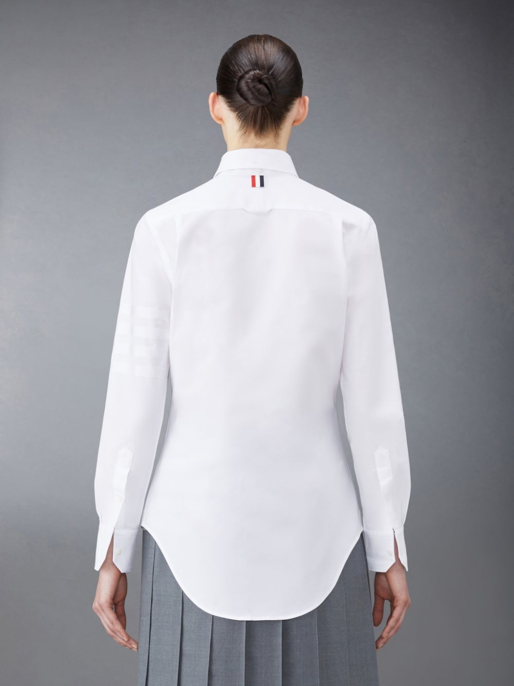 Thom Browne Oxford 4-Bar Women Shirts White | MJO18L37726