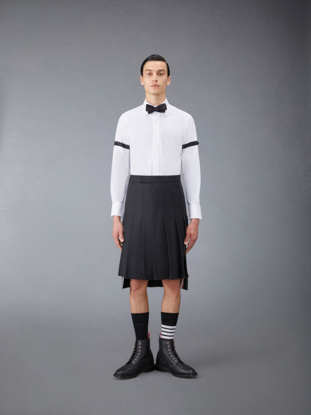 Thom Browne Oxford Armband Men Shirts White | VCN93F91549