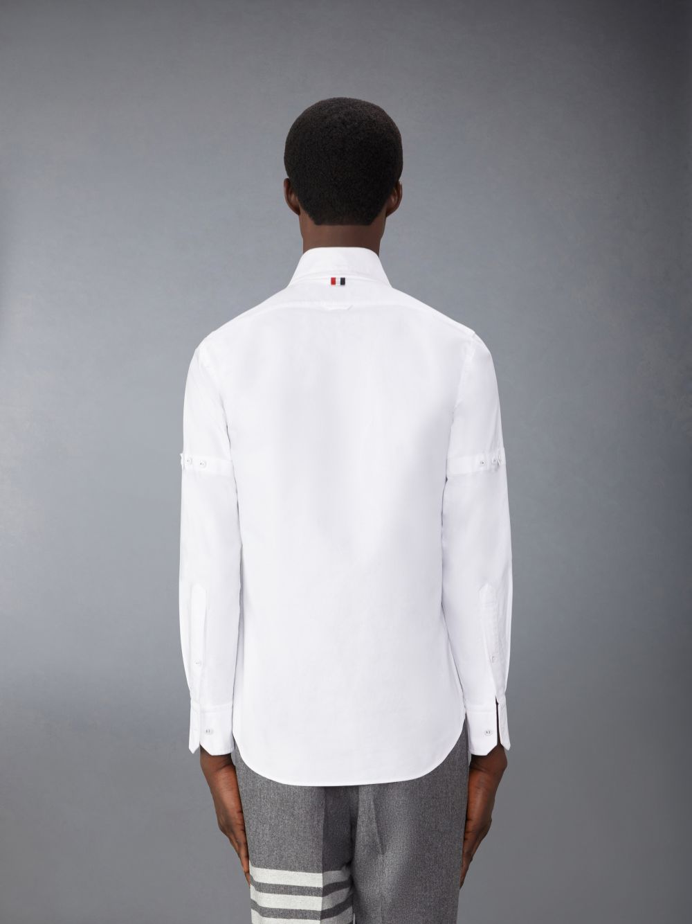 Thom Browne Oxford Armband Men Shirts White | LME22O14929