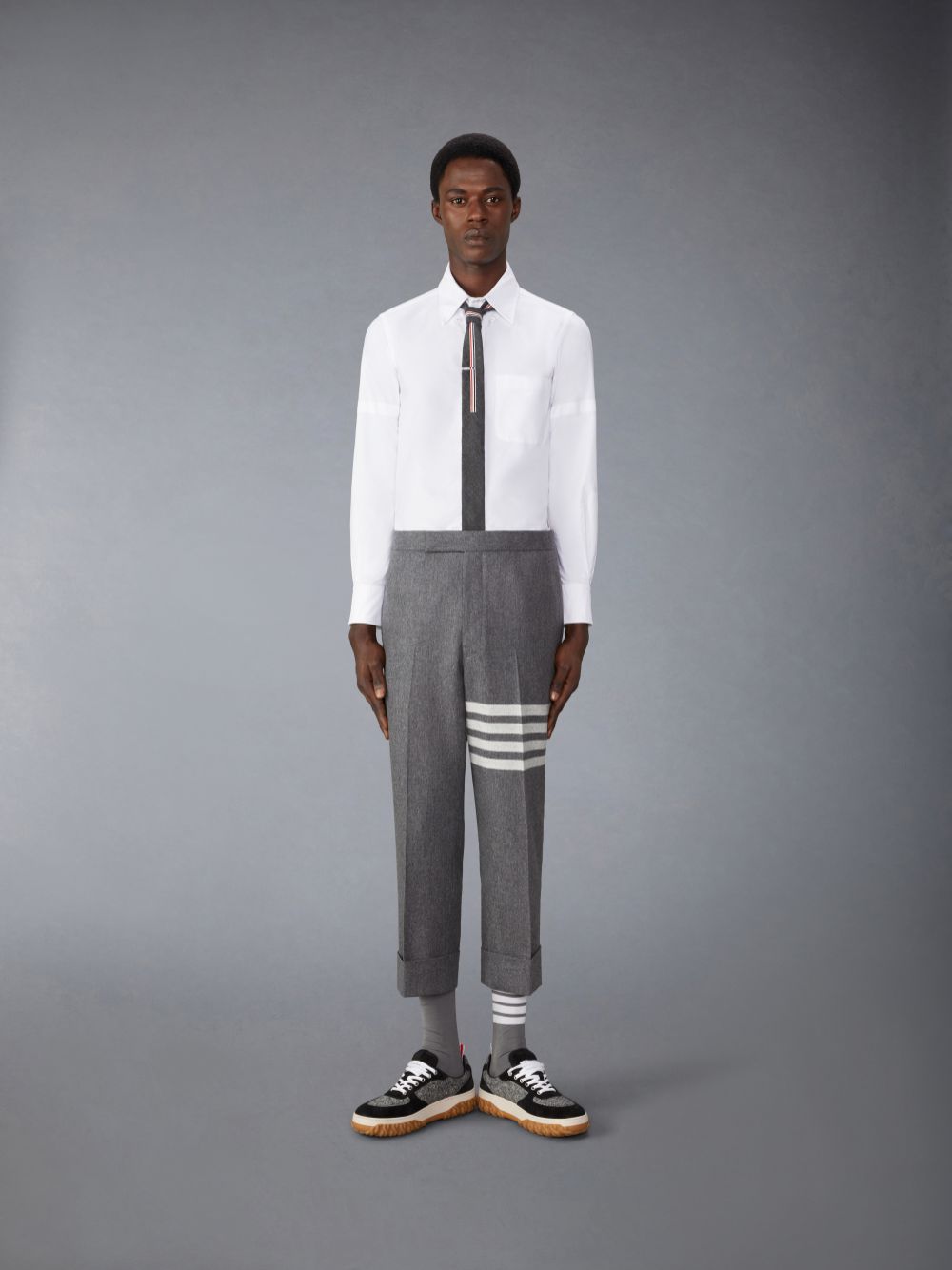 Thom Browne Oxford Armband Men Shirts White | LME22O14929