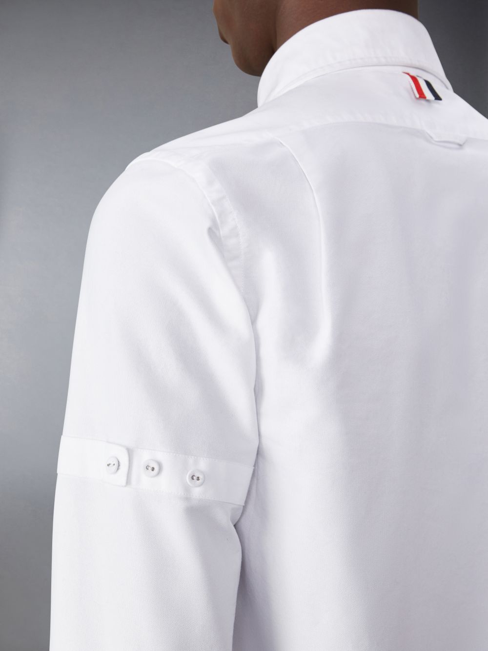 Thom Browne Oxford Armband Men Shirts White | LME22O14929