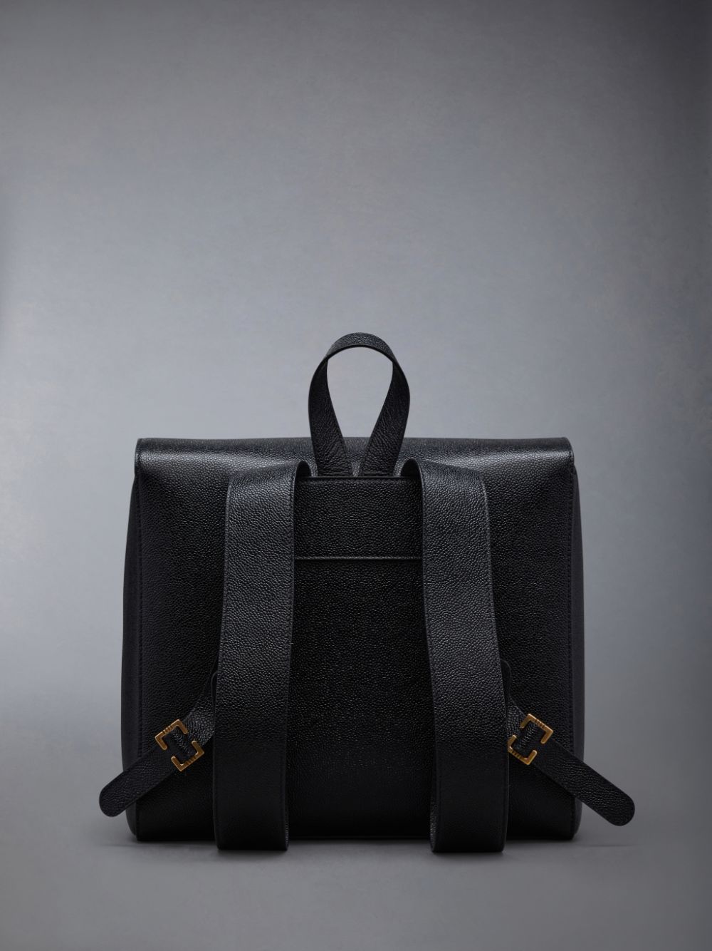 Thom Browne Pebble Grain Book Men Backpacks Black | APX21I57163