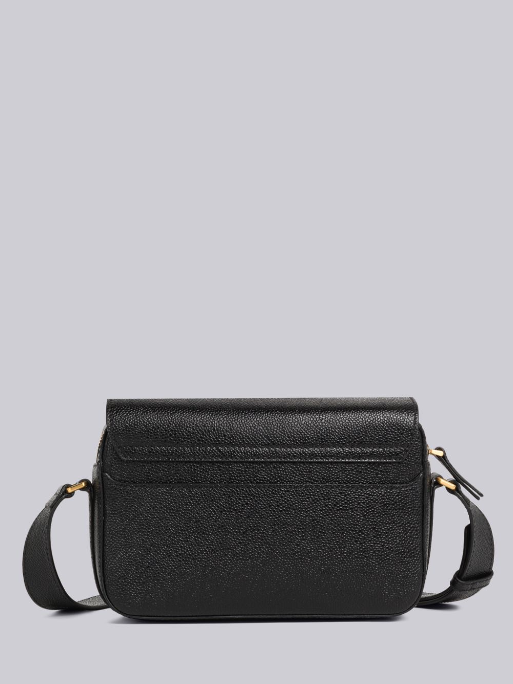 Thom Browne Pebble Grain Leather Mr. Camera Women Tool Bags Black | MAP80C12869