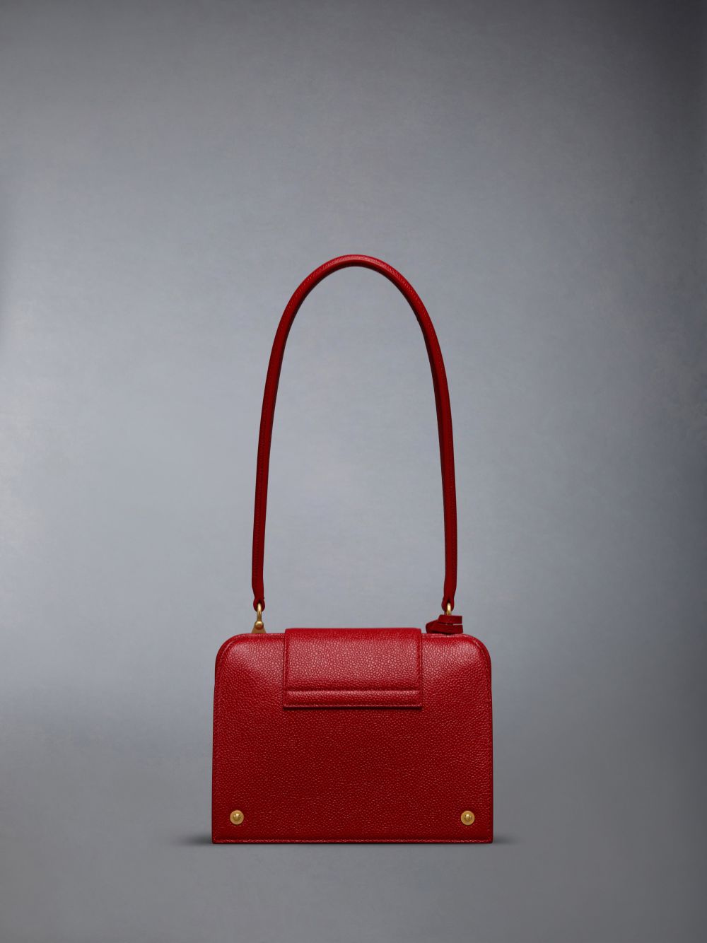 Thom Browne Pebble Grain Mrs. Triangle Women Tote Bags Red | EQR02V45388