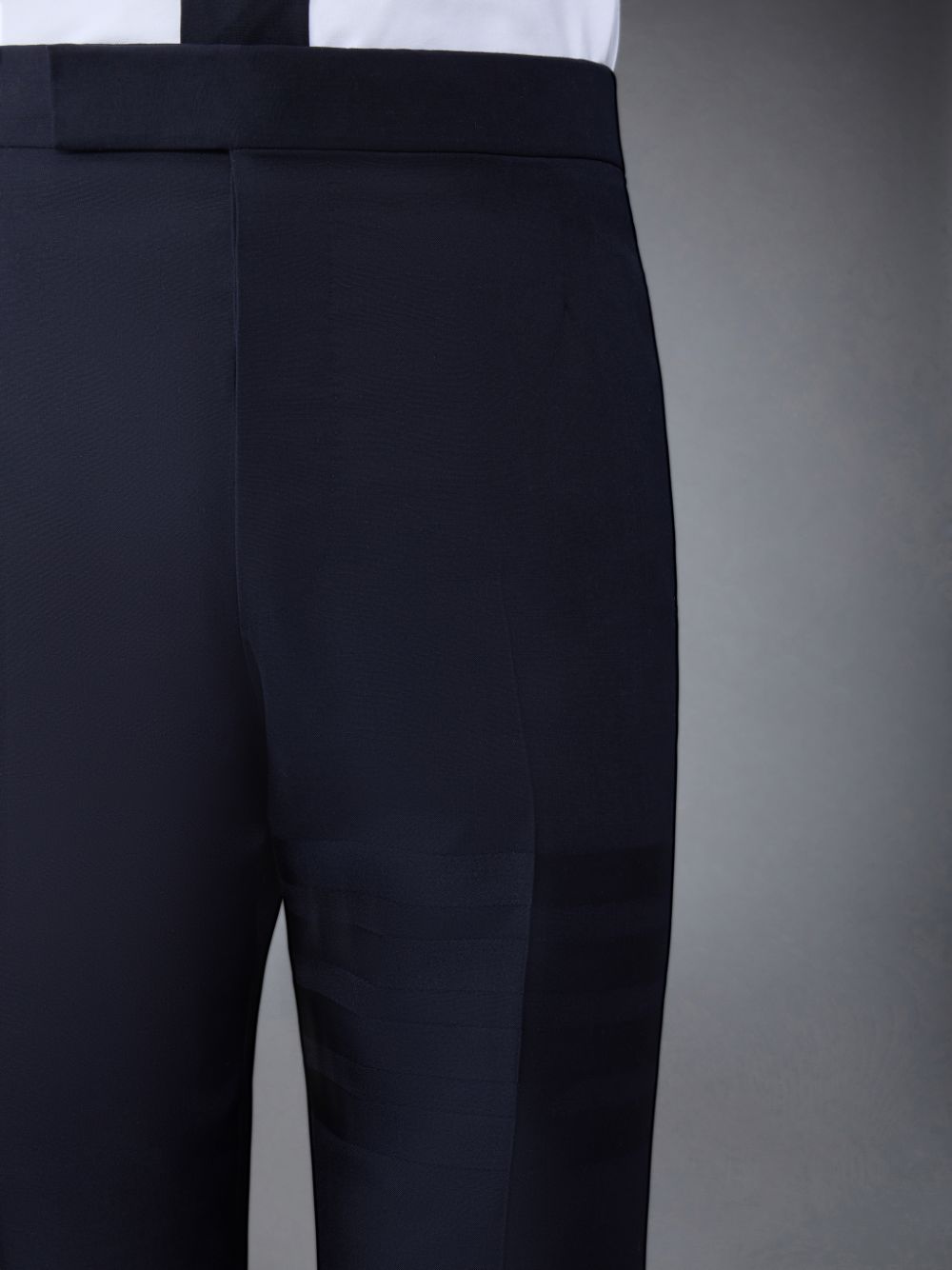 Thom Browne Plain Weave 4-Bar Men Pants Blue | CGH98Q83656