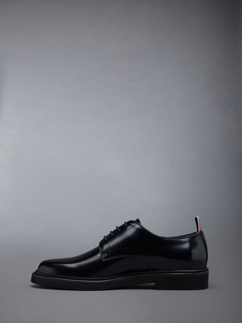 Thom Browne Polished Calf Uniform Women Oxford Shoes Black | VPK18D96301