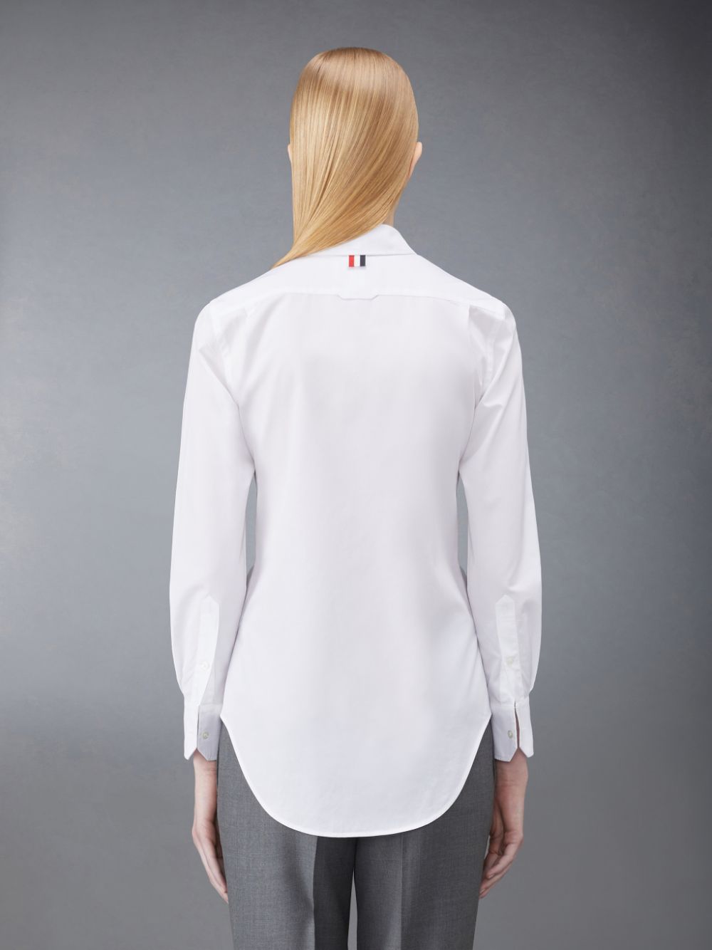 Thom Browne Poplin Classic Women Shirts White | ASN62T96093