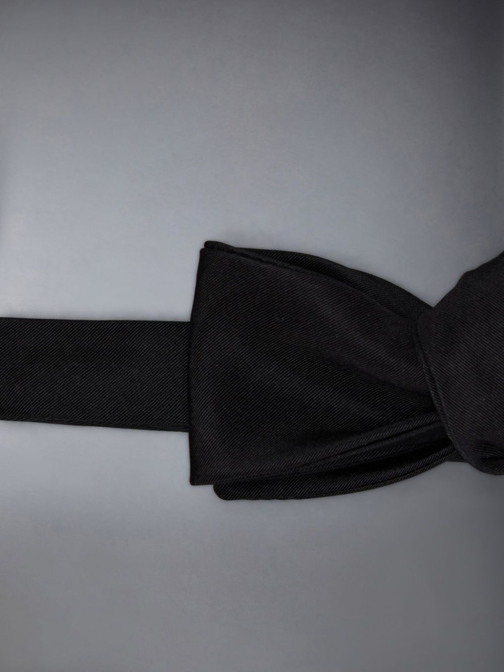 Thom Browne Silk Faille Bow Women Ties Black | GCK02T67695