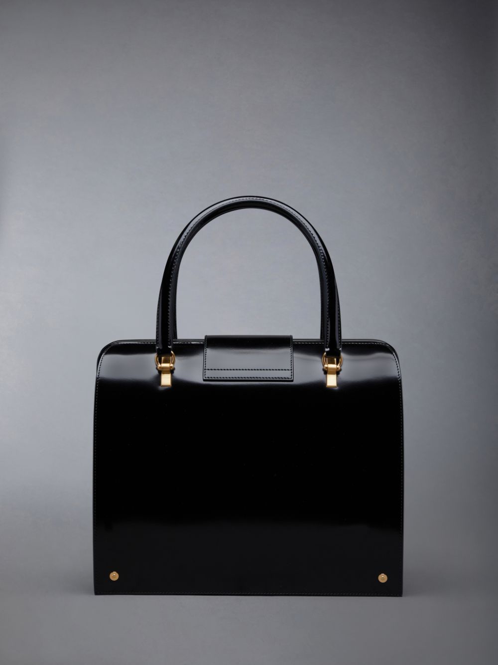 Thom Browne Smooth Calf Mrs. Women Tote Bags Black | SMX35I90854