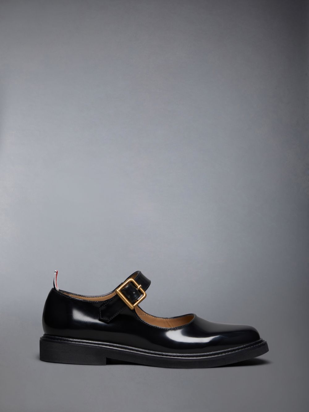 Thom Browne Spazzolato Micro Sole John Women Oxford Shoes Black | XGB84B67666