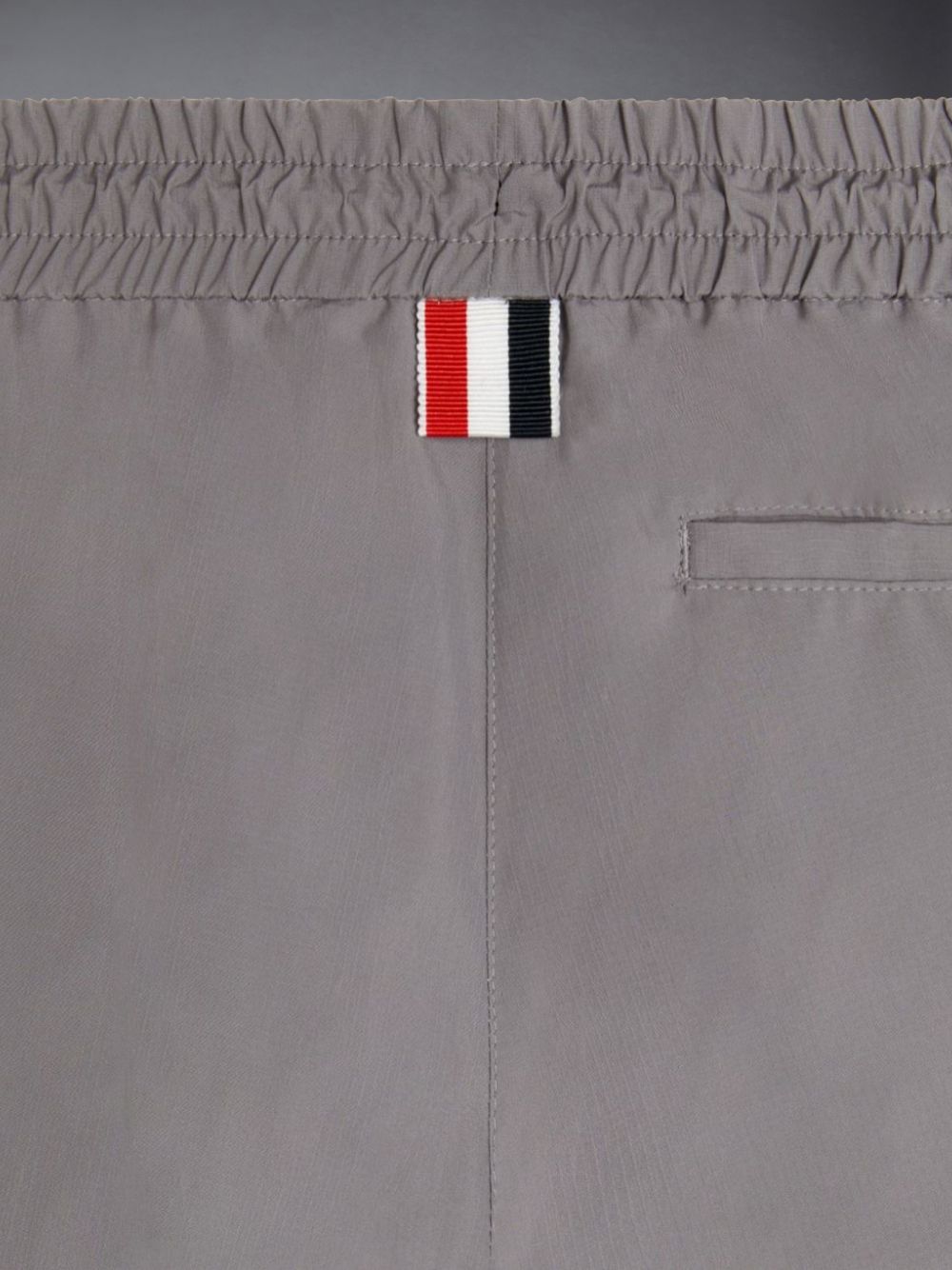 Thom Browne Stripe-detail Swim Boys's Shorts Grey | AYC36N69838