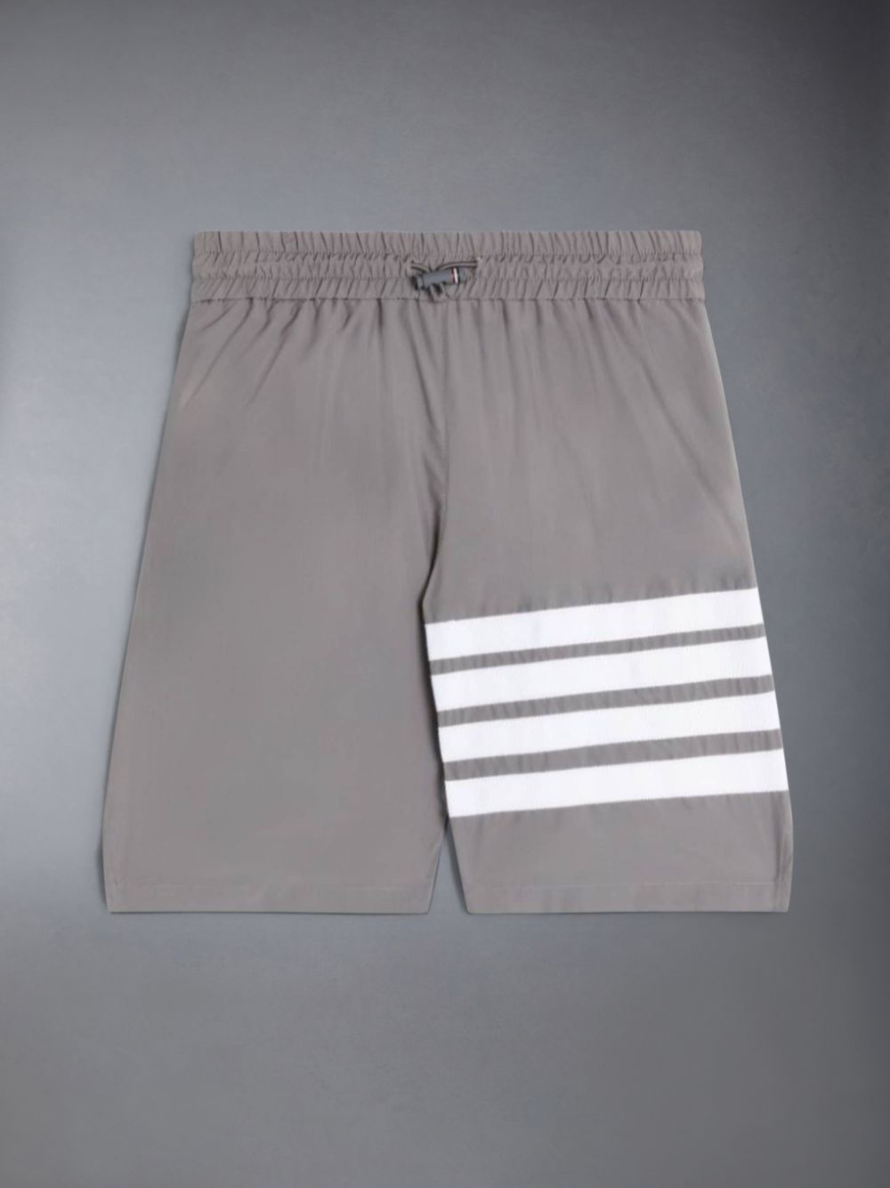 Thom Browne Stripe-detail Swim Boys\'s Shorts Grey | AYC36N69838