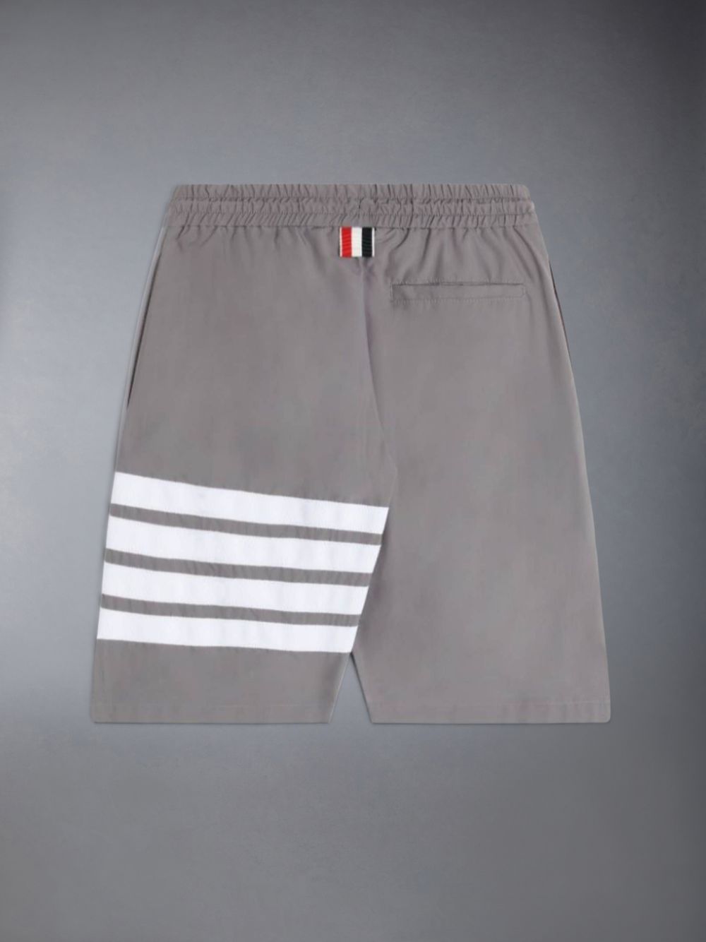 Thom Browne Stripe-detail Swim Girls's Shorts Grey | TVX10P66011