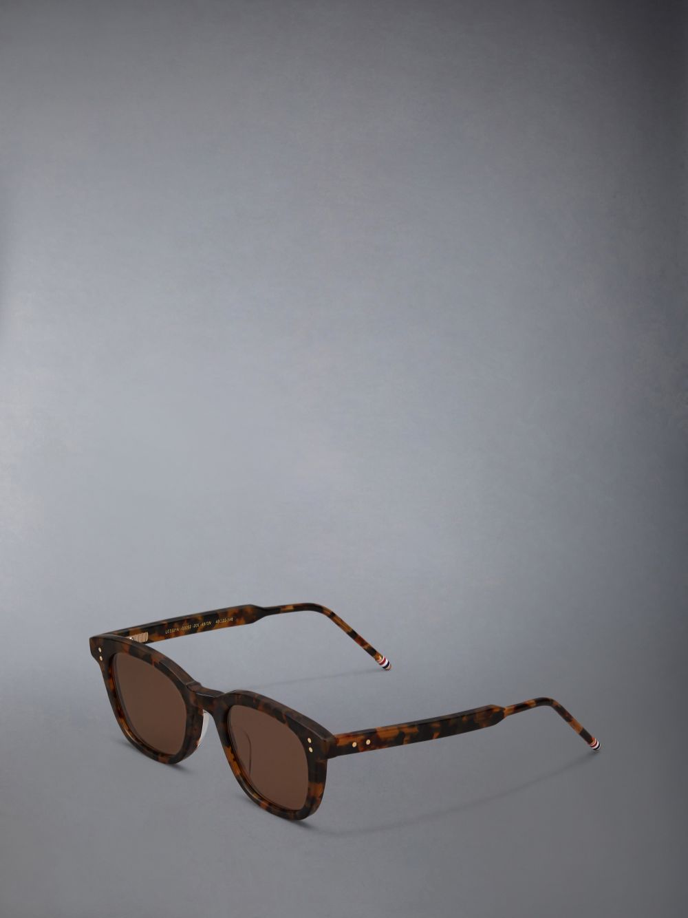 Thom Browne Tokyo Tortoise Acetate Rectangular Women Sunglasses Brown | UUG31S07575