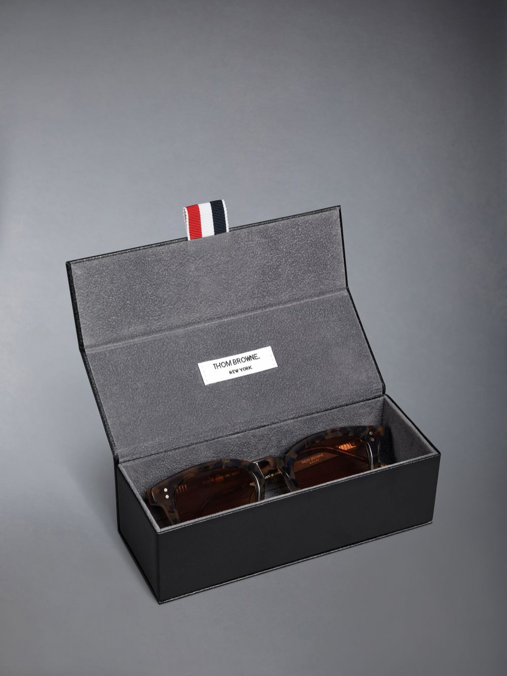 Thom Browne Tokyo Tortoise Acetate Rectangular Women Sunglasses Brown | UUG31S07575