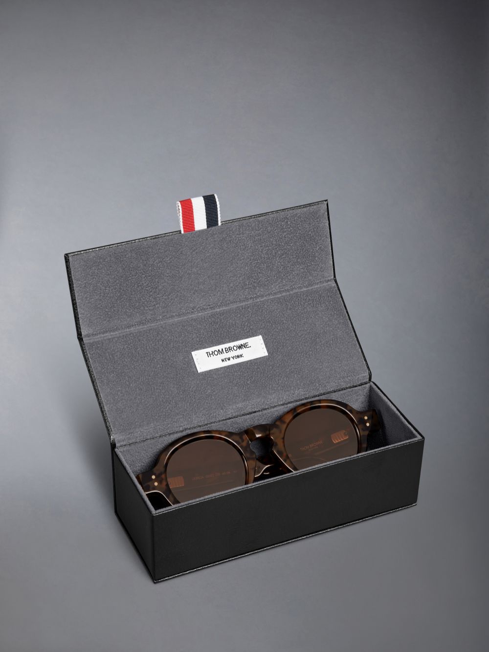 Thom Browne Tokyo Tortoise Acetate Round Women Sunglasses Brown | JYQ36B96879