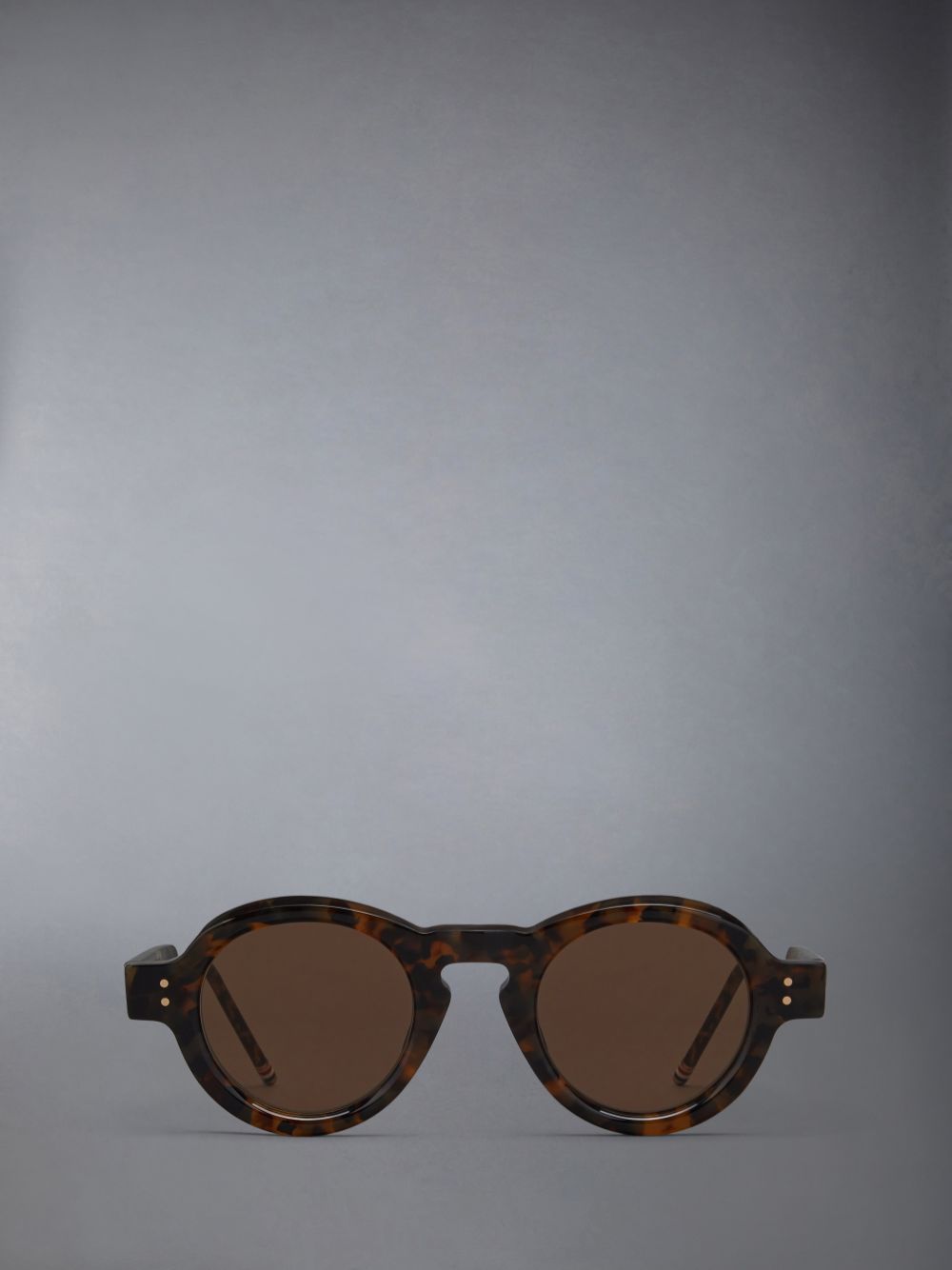 Thom Browne Tokyo Tortoise Acetate Round Women Sunglasses Brown | JYQ36B96879