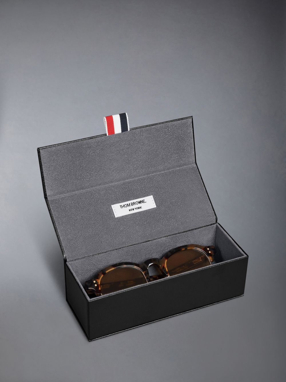 Thom Browne Tokyo Tortoise And 12k Gold Acetate And Titanium Oval Men Sunglasses Brown | OJJ51C91798