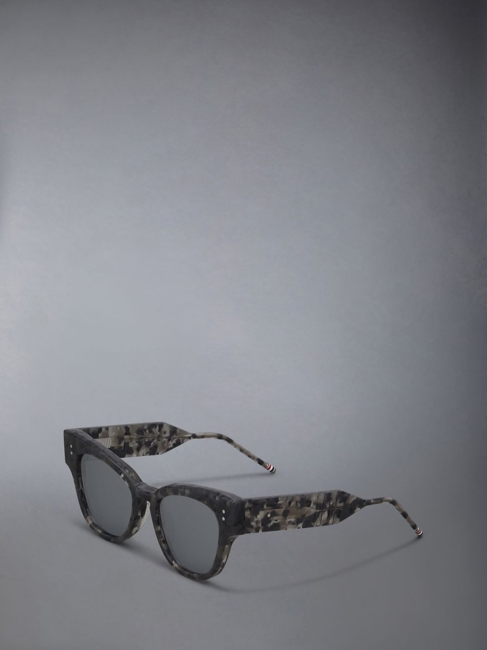 Thom Browne Tortoise Acetate Cateye Men Sunglasses Grey | NOU38E62772