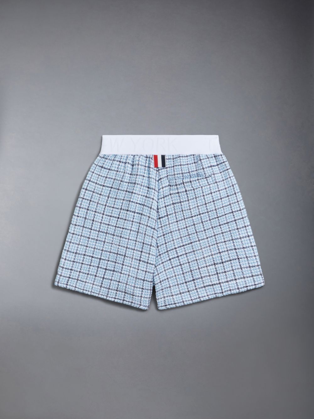 Thom Browne Tweed Jersey Rugby Girls's Shorts Blue | NMG44C35783