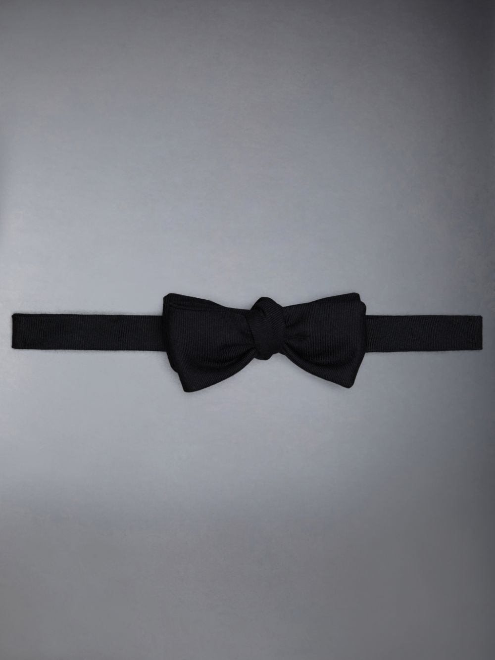 Thom Browne Twill Bow Women Ties Black | BKX51D05299