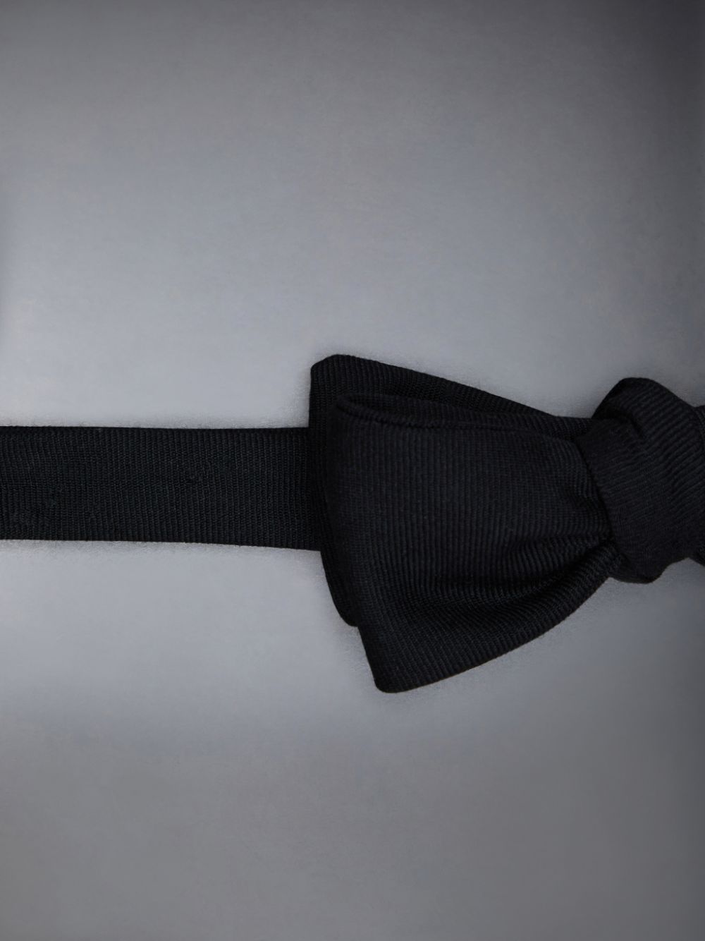 Thom Browne Twill Bow Women Ties Black | BKX51D05299