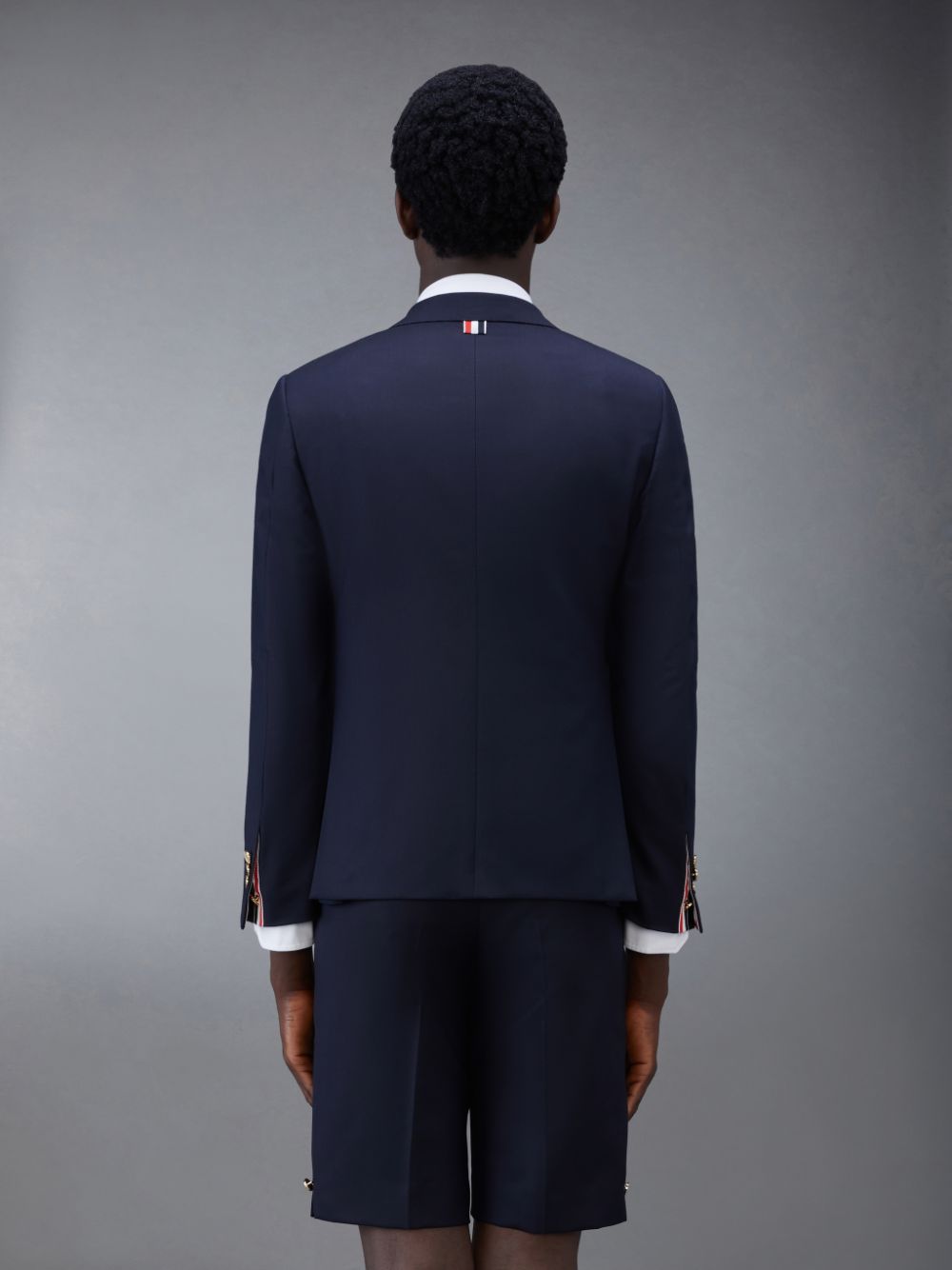 Thom Browne Twill Classic Sport Men Coats Blue | BKJ79N83821