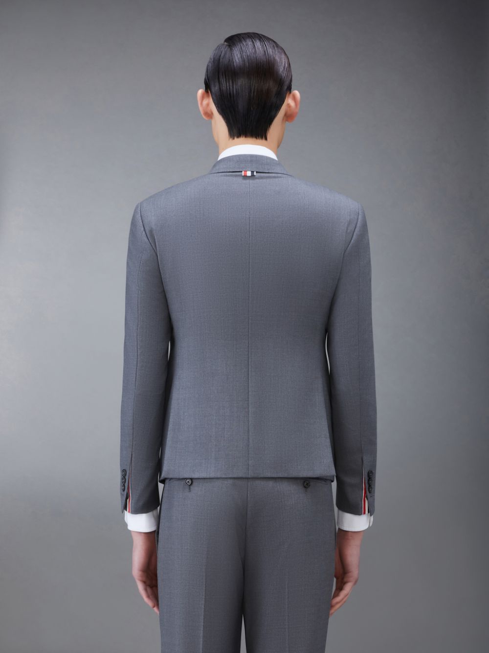 Thom Browne Twill High Armhole Sport Men Coats Grey | TJD49N39414