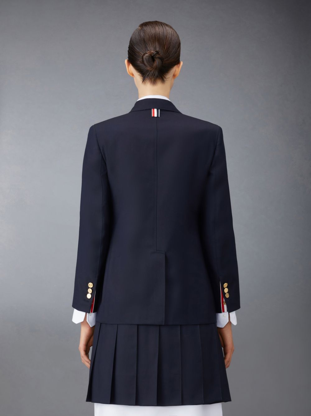 Thom Browne Twill Sack Sport Women Coats Blue | ZRB37O06629