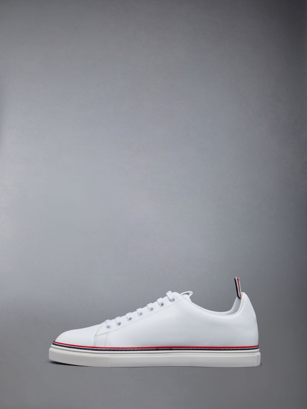 Thom Browne Vitello Calf Tennis Men Sneakers White | XHE95Z79254