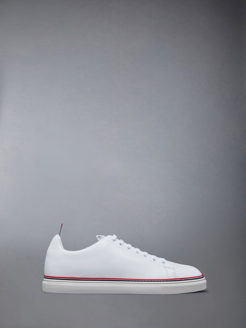 Thom Browne Vitello Calf Tennis Men Sneakers White | XHE95Z79254