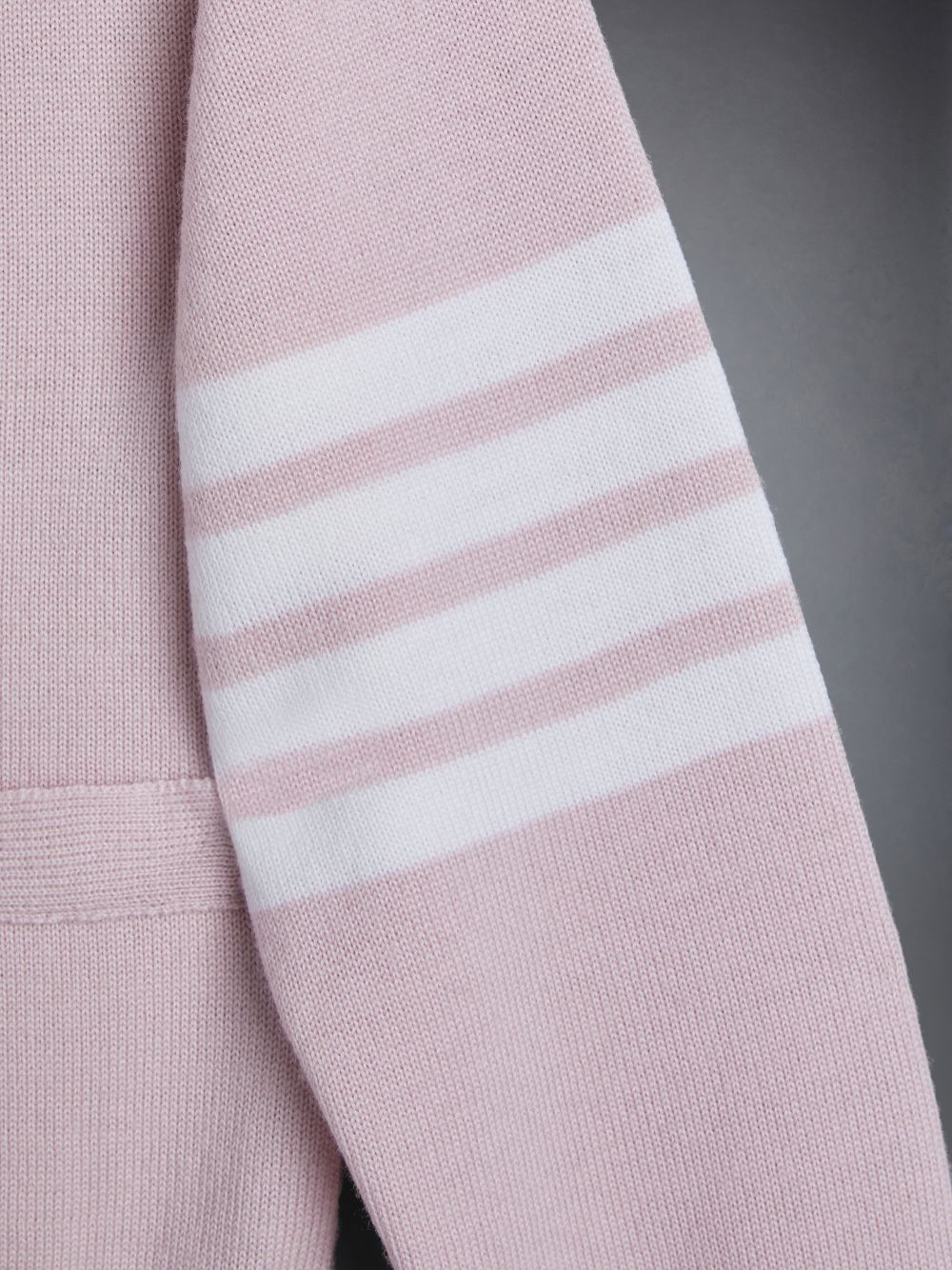 Thom Browne Wool Cashmere 4-Bar Hector Classic Boys's Cardigan Pink | YNR56N55014