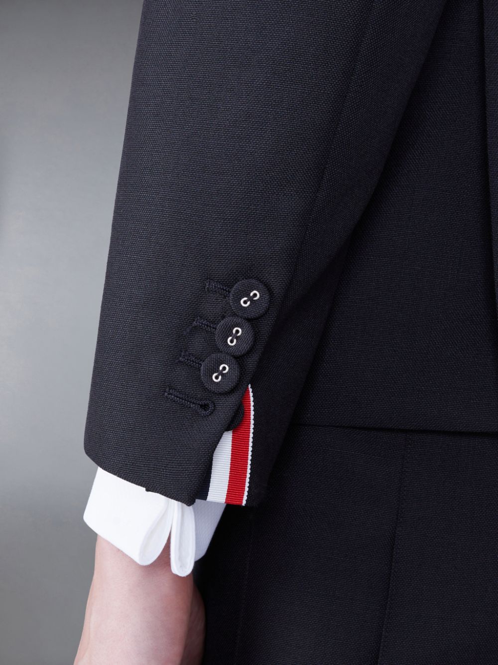 Thom Browne Wool Classic Sport Men Coats Black | BYL04Y31920