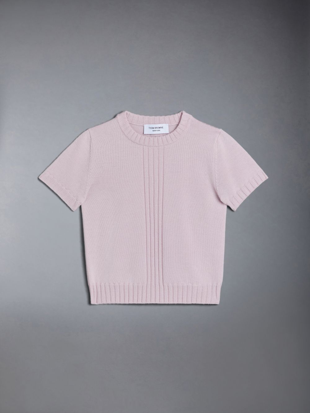 Thom Browne Wool Knit Boys\'s T Shirts Pink | KWB61Z22435