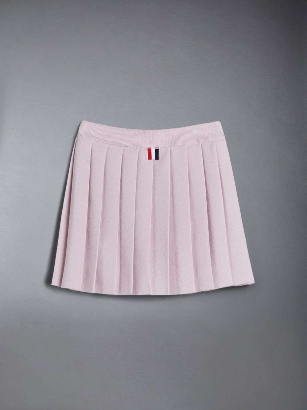 Thom Browne Wool Knit Pleated Girls's Skirts Pink | MZQ45R15149