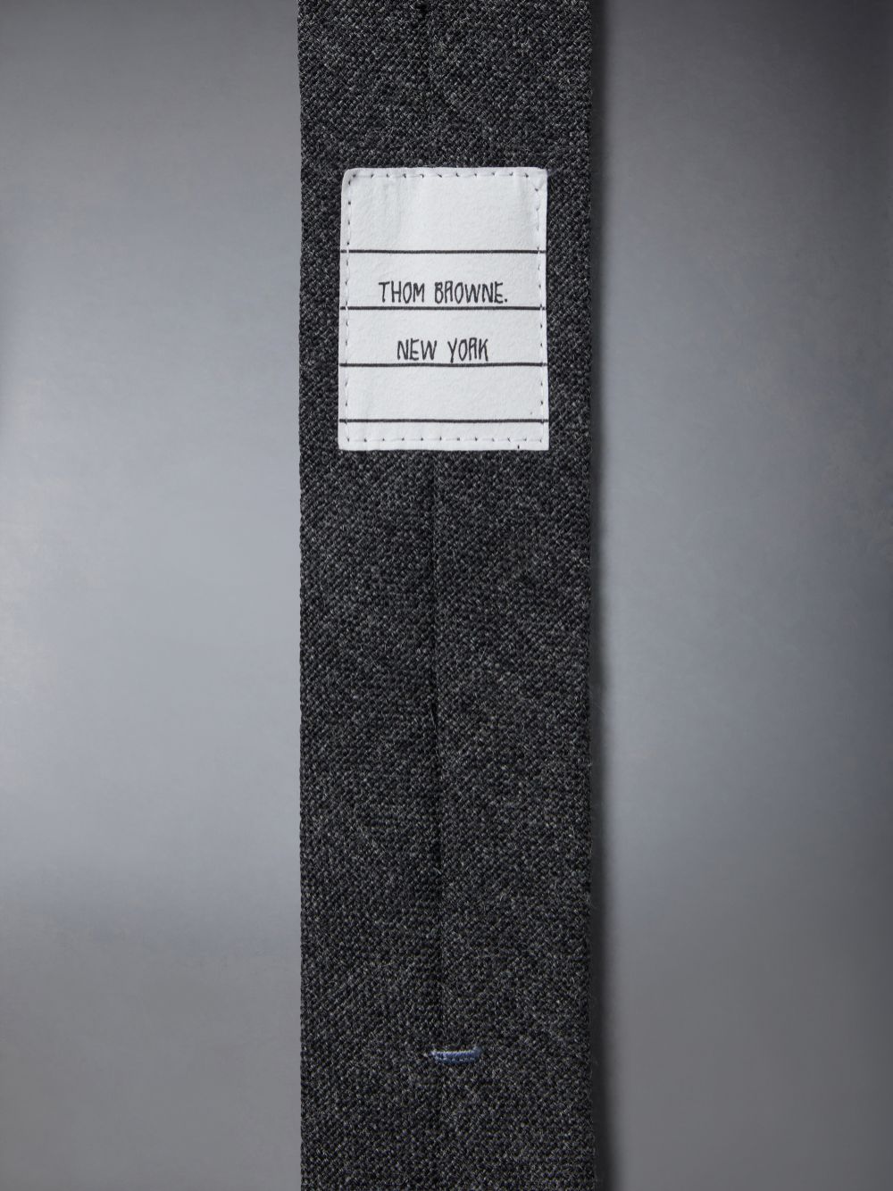 Thom Browne Wool Suiting Classic Men Ties Grey | SHG91B00997