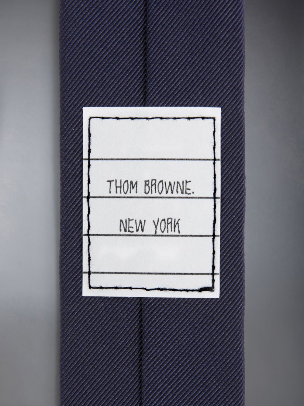 Thom Browne grosgrain stripe Men Ties Blue | TDH52Y16113