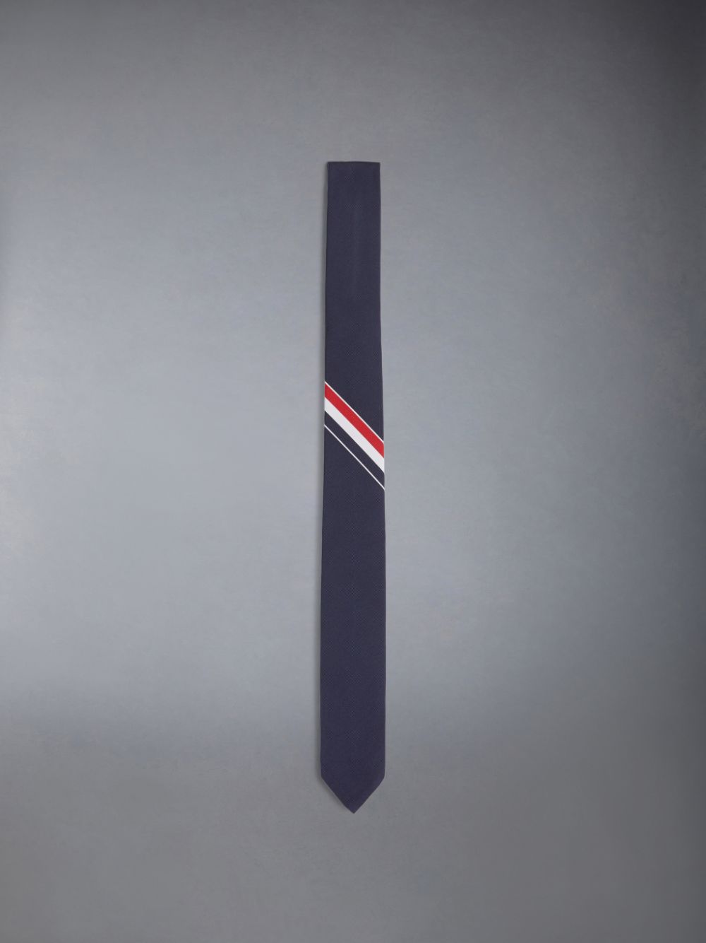 Thom Browne grosgrain stripe Men Ties Blue | TDH52Y16113