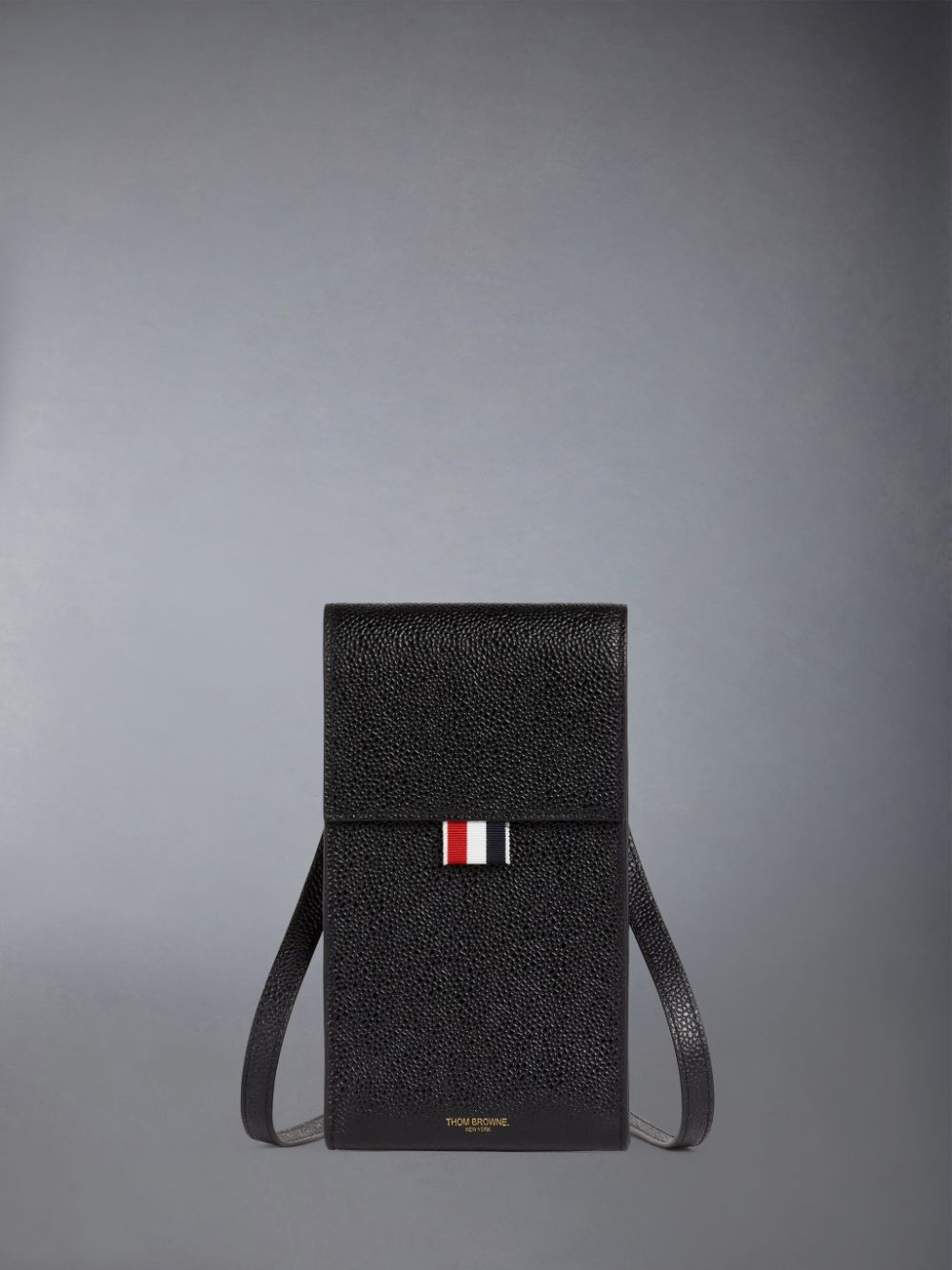 Thom Browne strap Men Phone Bag Black | UDD93D32612